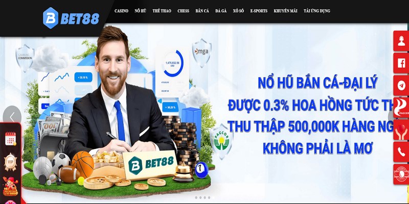 Nhà cái Bet88 là điểm đến lý tưởng của cộng đồng game thủ online