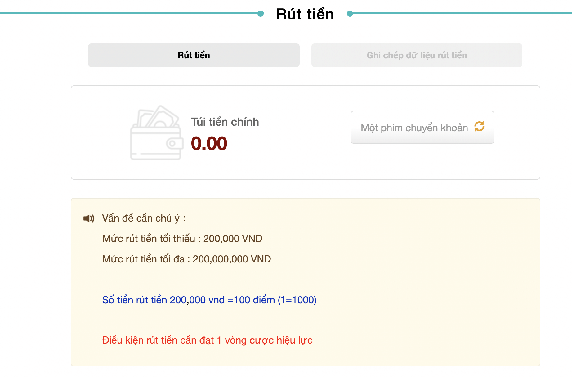 Rút tiền Hi88 và những vấn đề cần lưu ý