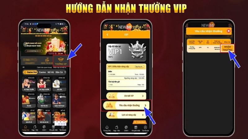 Cơ hội thăng cấp nhanh và nhận thưởng khủng từ New88